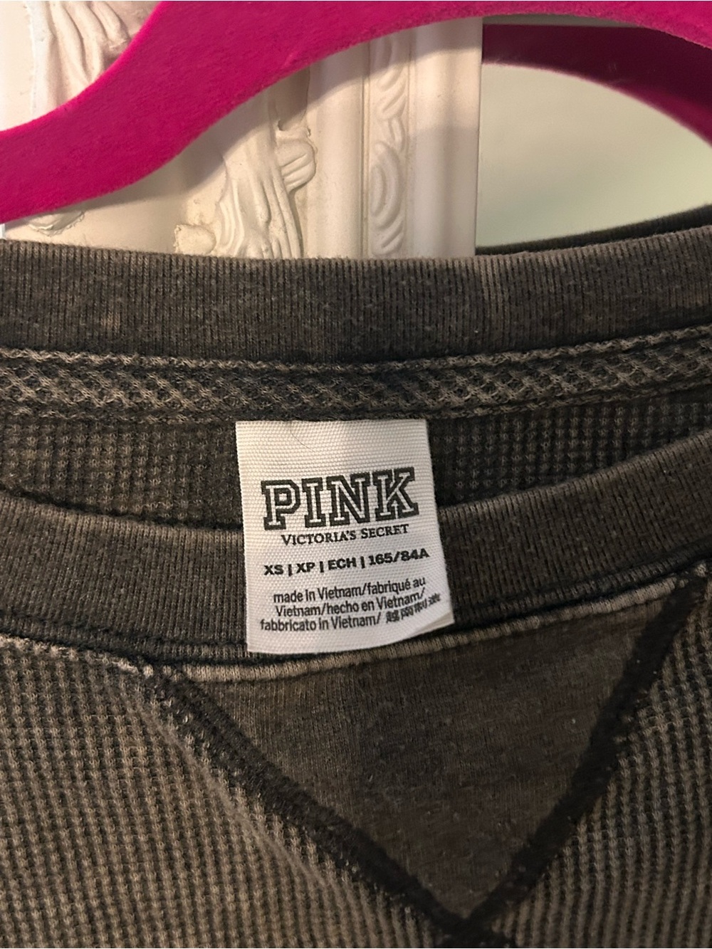 Pink Victoria Secret Women’s long sleeve XS